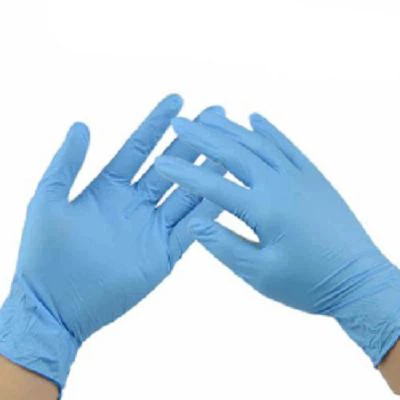 Latex Medical Glove Slippery Pu Coating